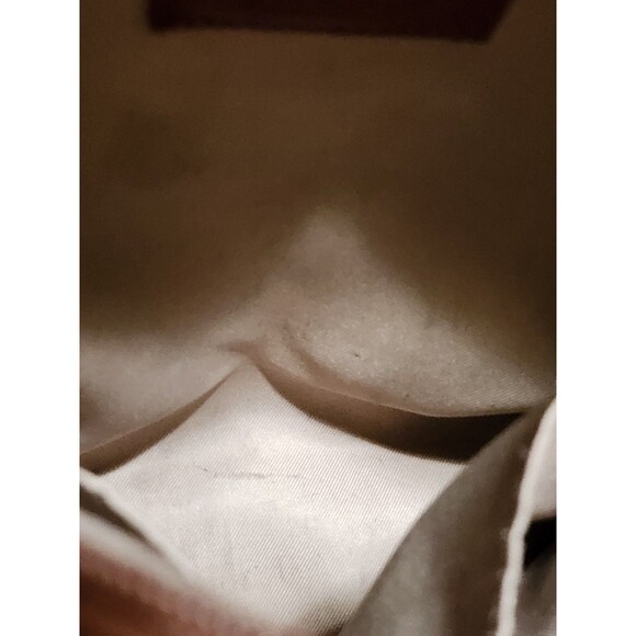 American Leather Company Liberty Tumbled Leather Backpack Cognac Zip/Snaps - Picture 8 of 16